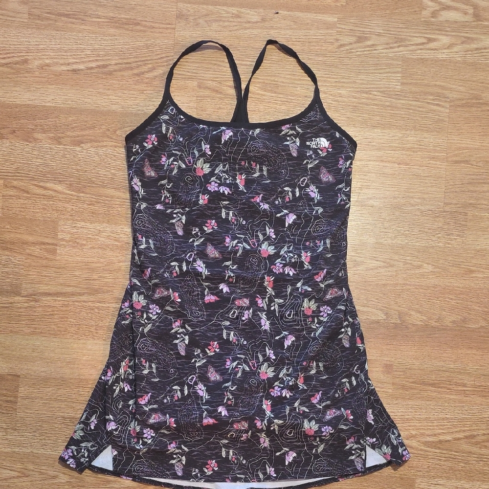North Face Floral Athletic Dress Size S